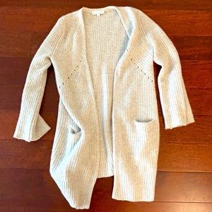 White + Warren cashmere sweater cardigan